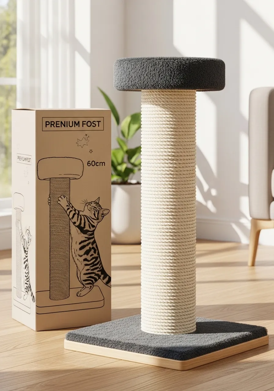 Kedi Tirmalama Tahtasi 60cm