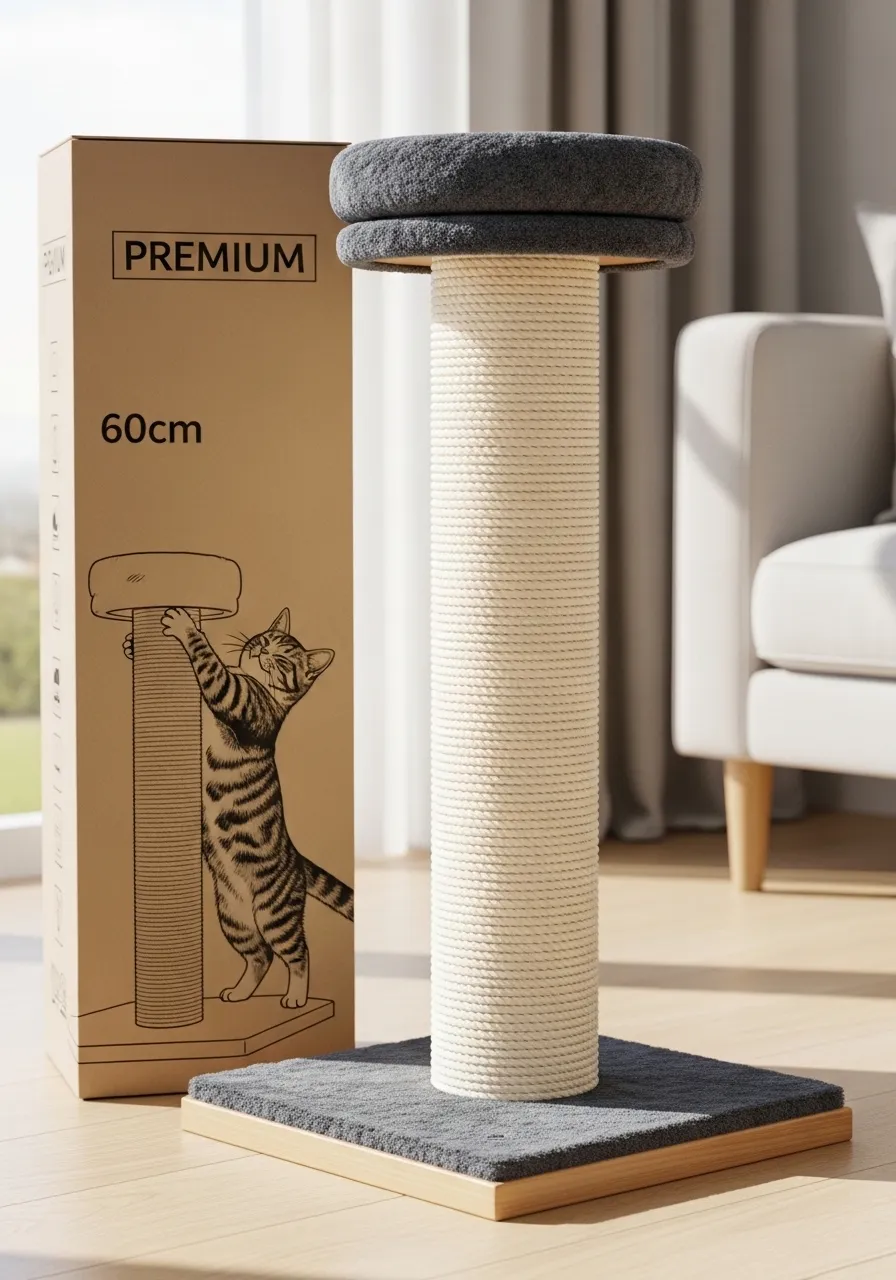 Kedi Tirmalama Tahtasi 60cm