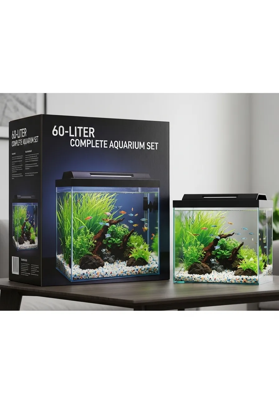 Akvaryum Seti 60L Komple