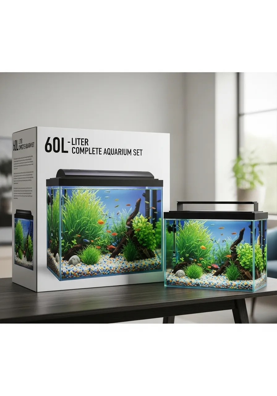 Akvaryum Seti 60L Komple
