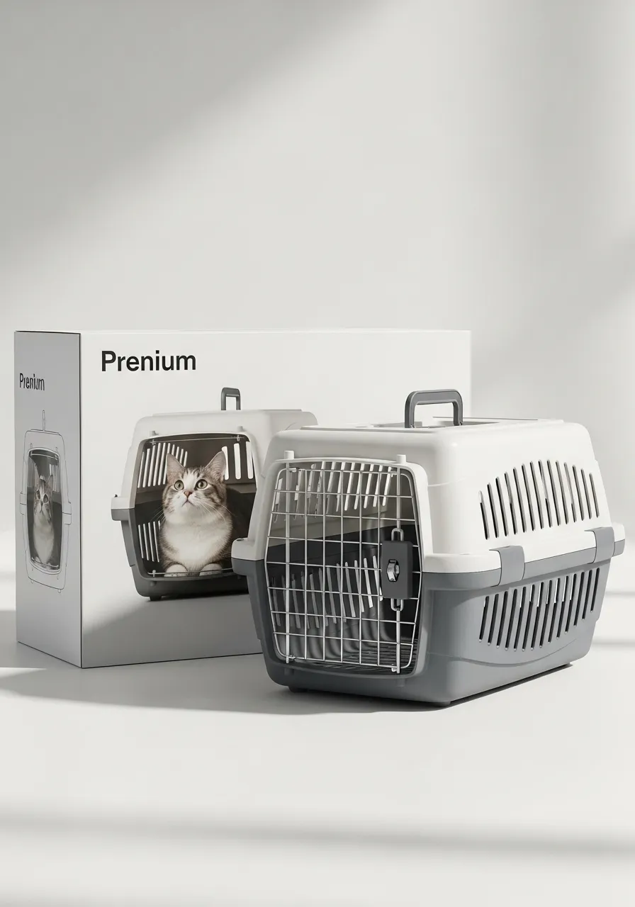 Kedi Tasiyici Kafes Plastik